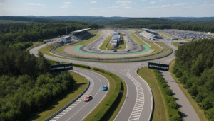 Anfahrtsplan zum Autodrom Most