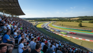 Autodrom Most Tribünen