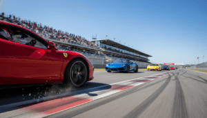 Freies Fahren im Autodrom Most