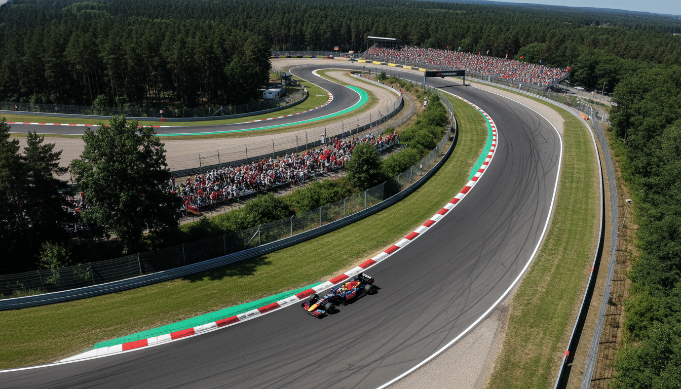 Hockenheimring Strecke