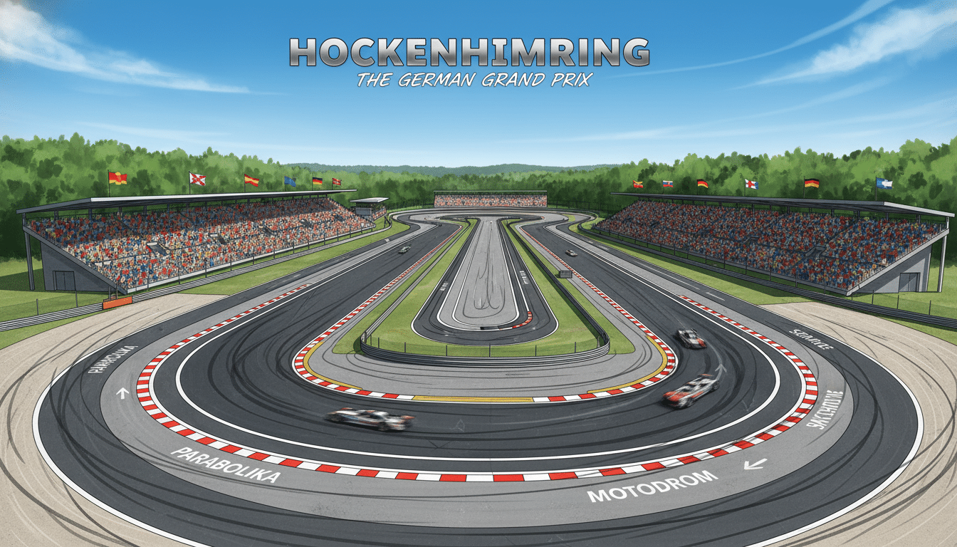 Hockenheimring Streckenplan