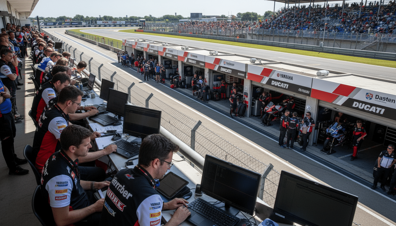 Sachsenring Fahrerlager