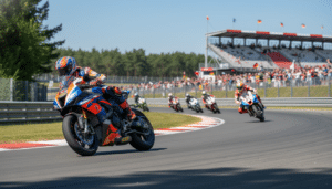Sachsenring Kurventraining