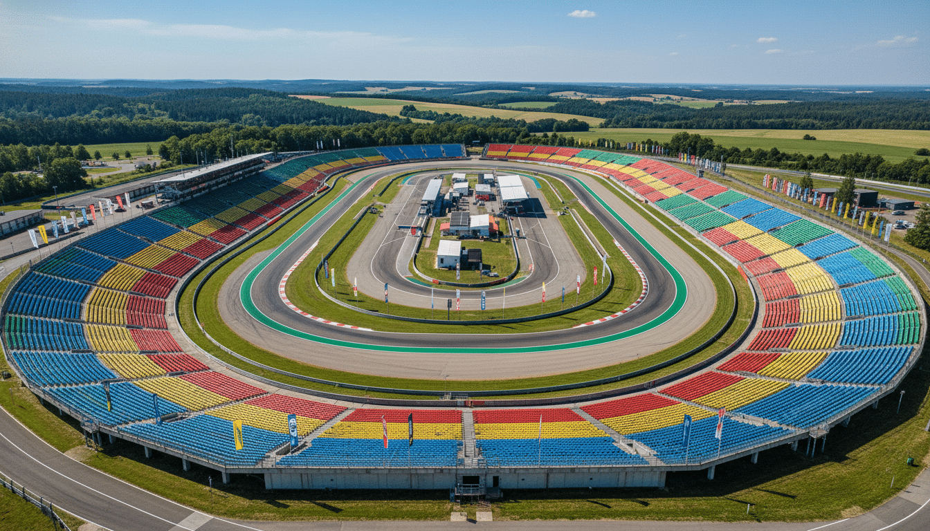 Sachsenring Sitzplan