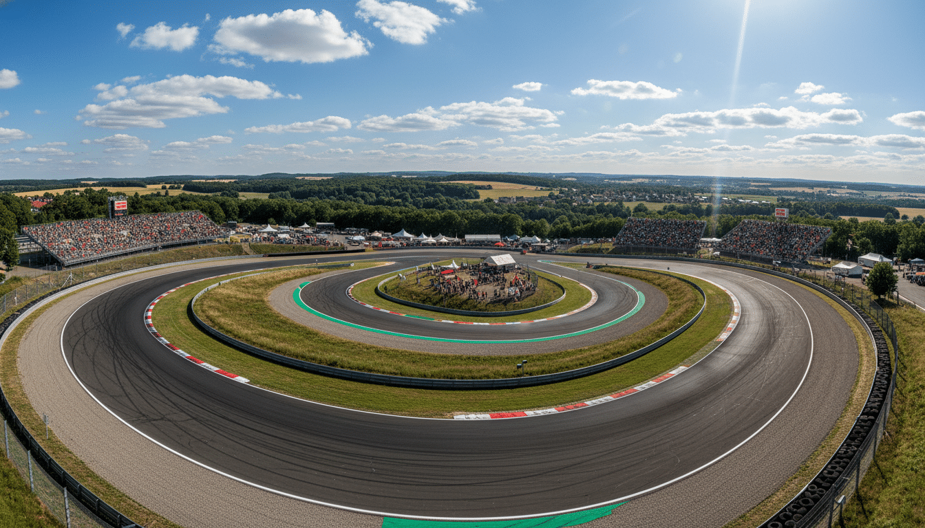 Sachsenring Strecke