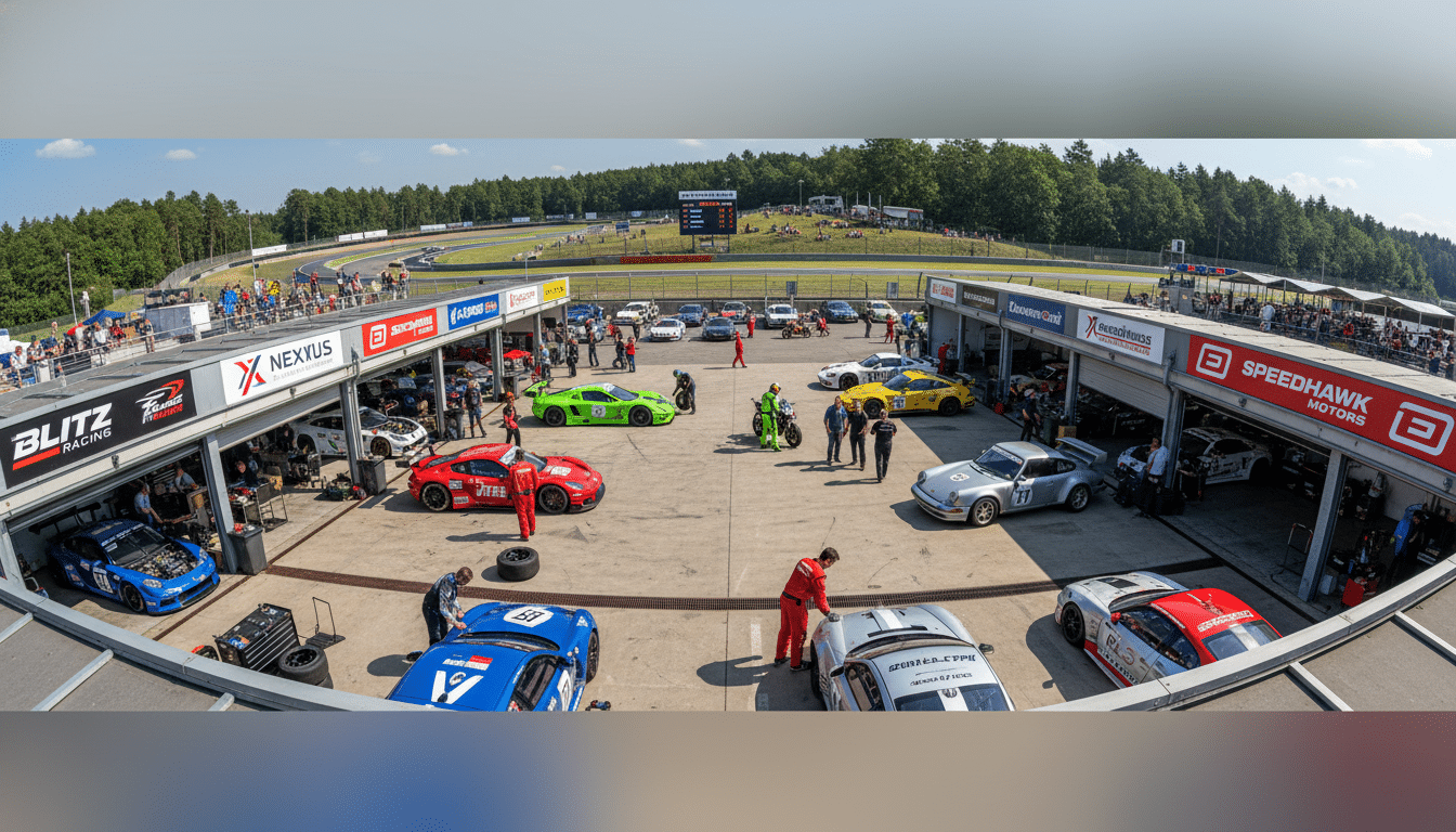 Spreewaldring Fahrerlager