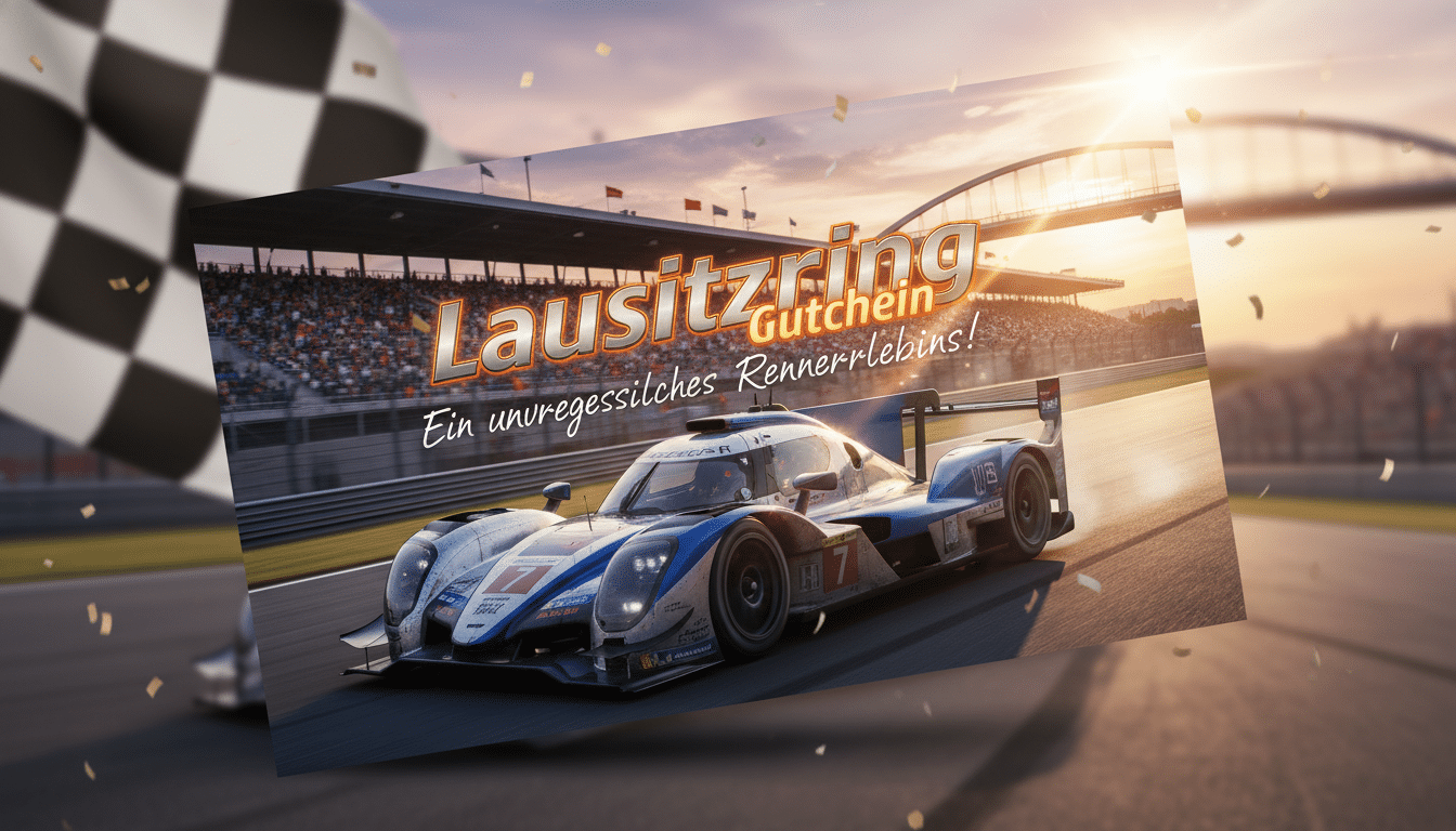 Tolle Geschenkidee: Lausitzring Gutschein für Rennfans